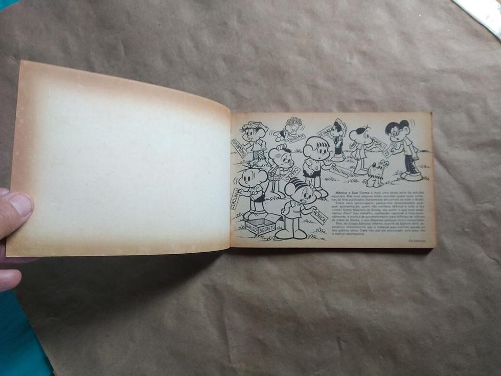 Miniatura: MÔNICA E SUA TURMA - JULHO 1976