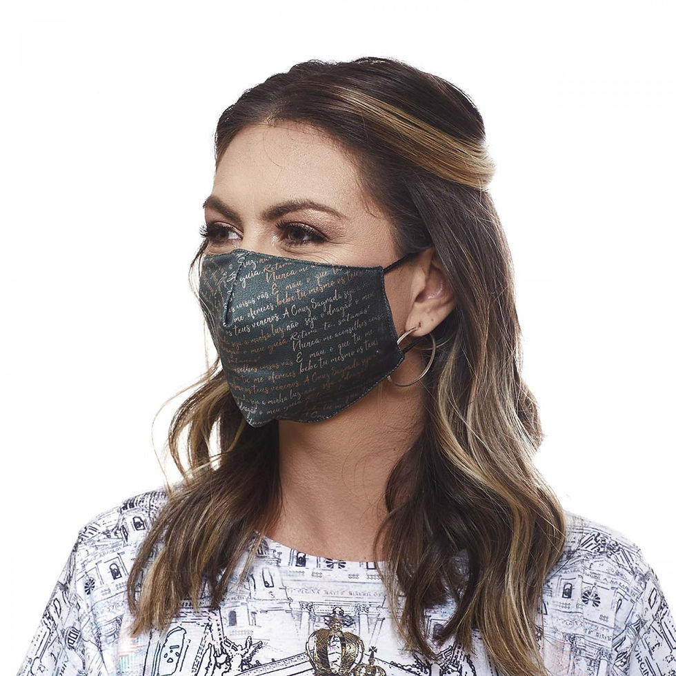 Miniatura: Máscara Cruz Sagrada