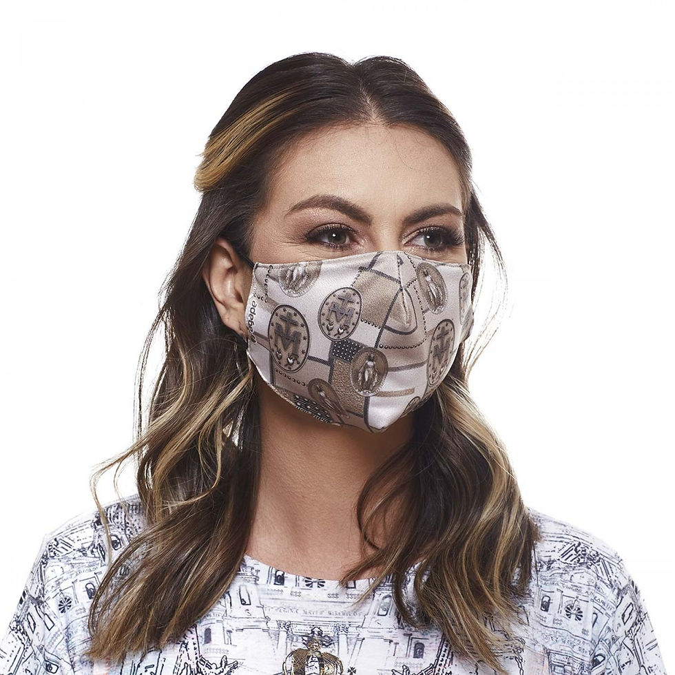 Miniatura: Máscara Virgem da Medalha Milagrosa