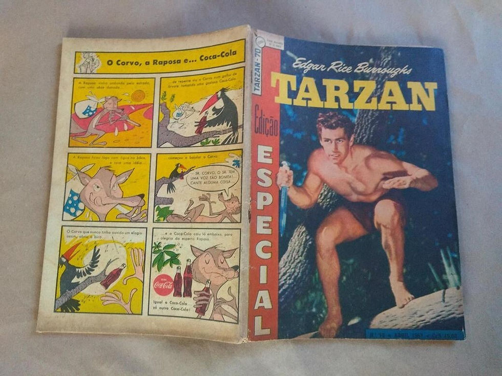 Miniatura: TARZAN - EDIÇÃO ESPECIAL Nº 70 -  ANO 1957