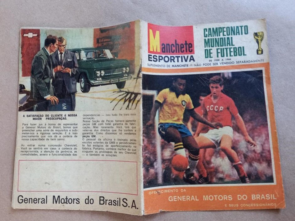 Miniatura: MANCHETE ESPORTIVA BRINDE GENERAL MOTORS COPA 66