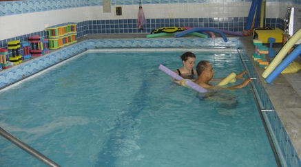 piscina quecida e adaptada
