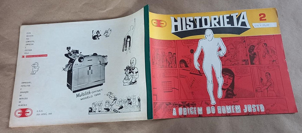 Miniatura: HISTORIETA COLEÇÃO COM SEIS REVISTAS