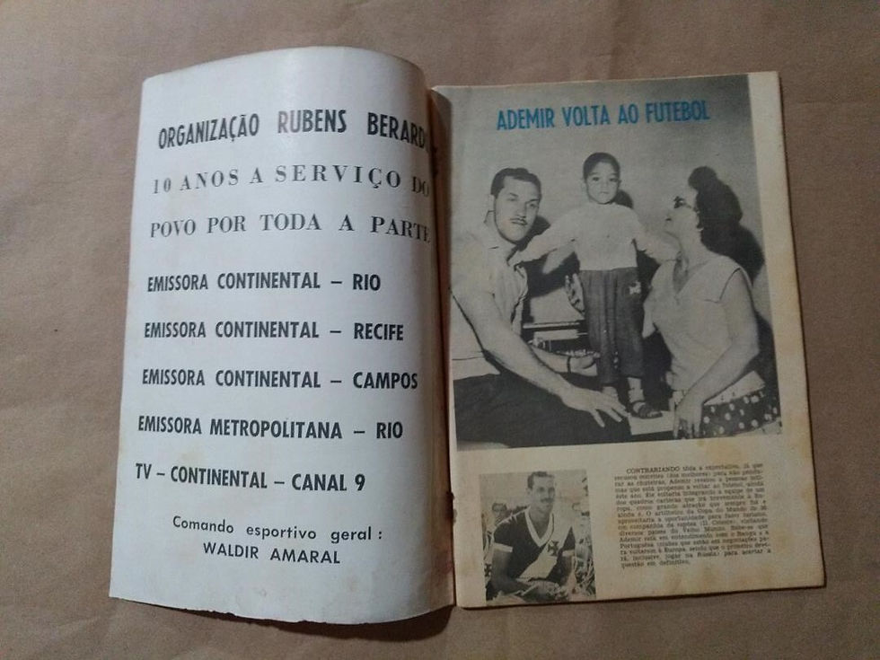Miniatura: REVISTA DO ESPORTE Nº 5 ABRIL 1959
