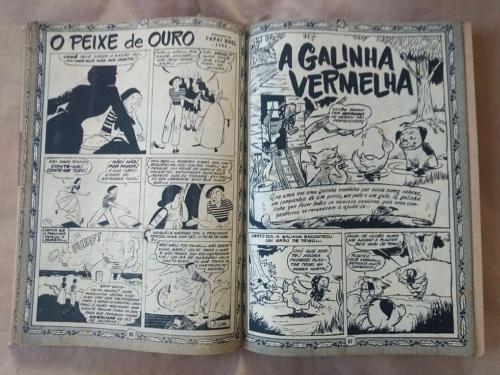 Miniatura: ALMANAQUE PAPAI NOEL 1953