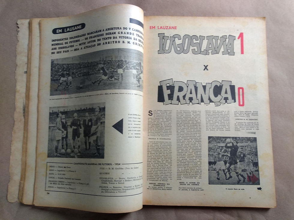 Miniatura: GAZETA ESPORTIVA ESPECIAL 1954 - ALEMANHA