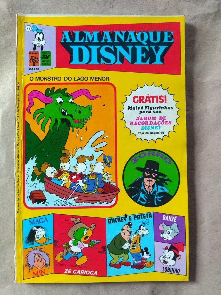 Miniatura: ALBUM RECORDAÇÕES DISNEY + REVISTAS