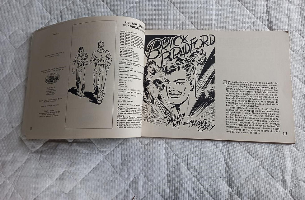 Miniatura: BRICK BRADFORD VIAGEM AO INTERIOR DE UMA MOEDA