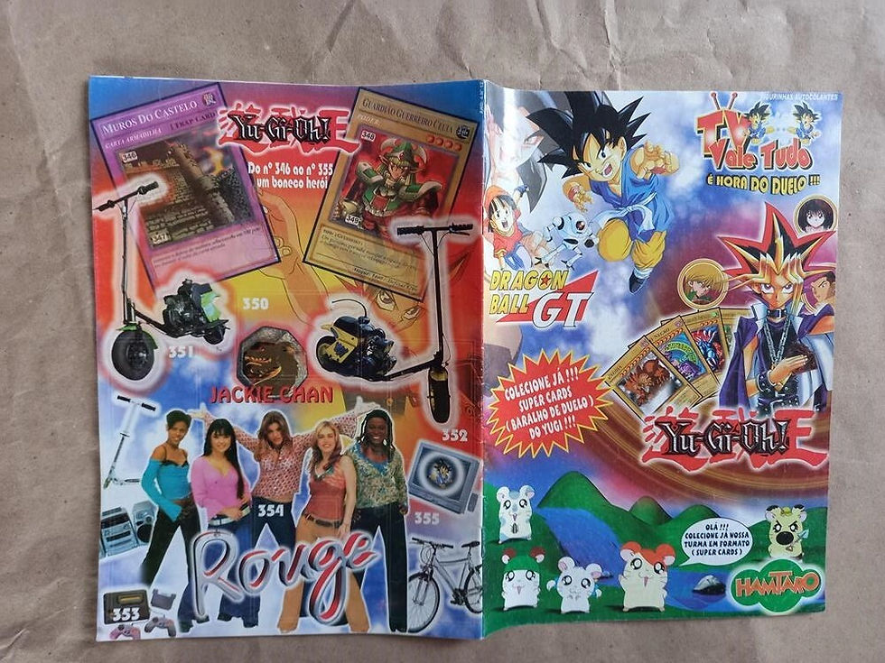 Miniatura: ALBUM DE FIGURINHAS TV VALE TUDO