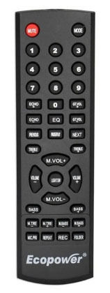 Miniatura: Caixa De Som Ecopower Ep-s206 - Bluetooth - Usb