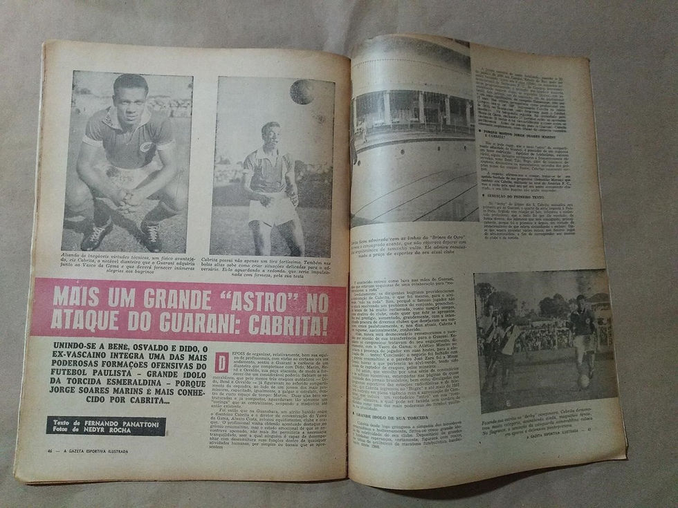 Miniatura: GAZETA ESPORTIVA Nº 162 JUNHO DE 1960