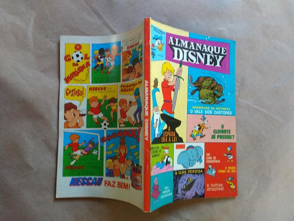 Miniatura: ALMANAQUE DISNEY Nº 7 NOVEMBRO 1971