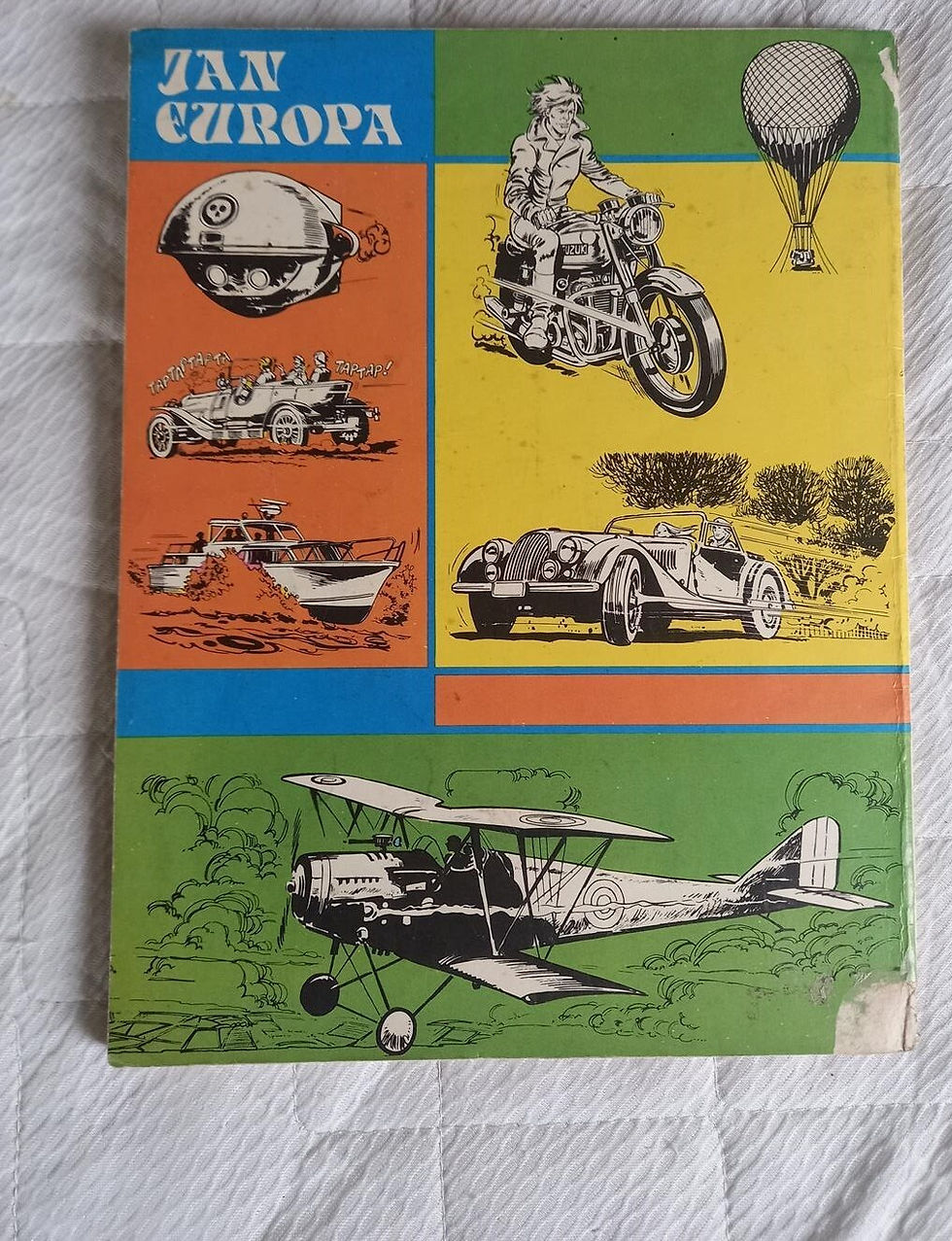 Miniatura: JAN EUROPA - O HOMEM QUE VOLTOU DA MORTE