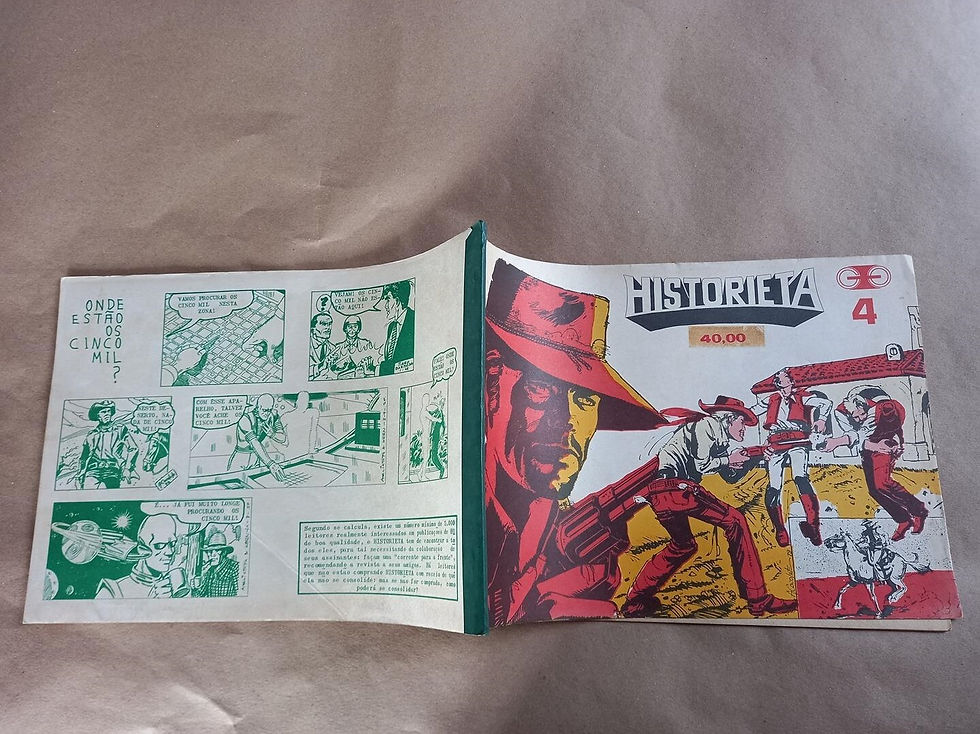 Miniatura: HISTORIETA COLEÇÃO COM SEIS REVISTAS