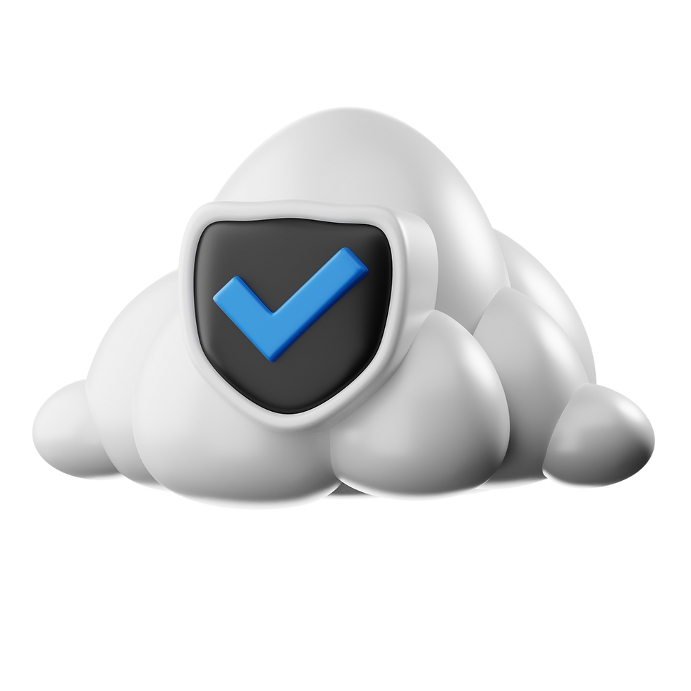 Cloud security graphic showing outdated IT infrastructure
