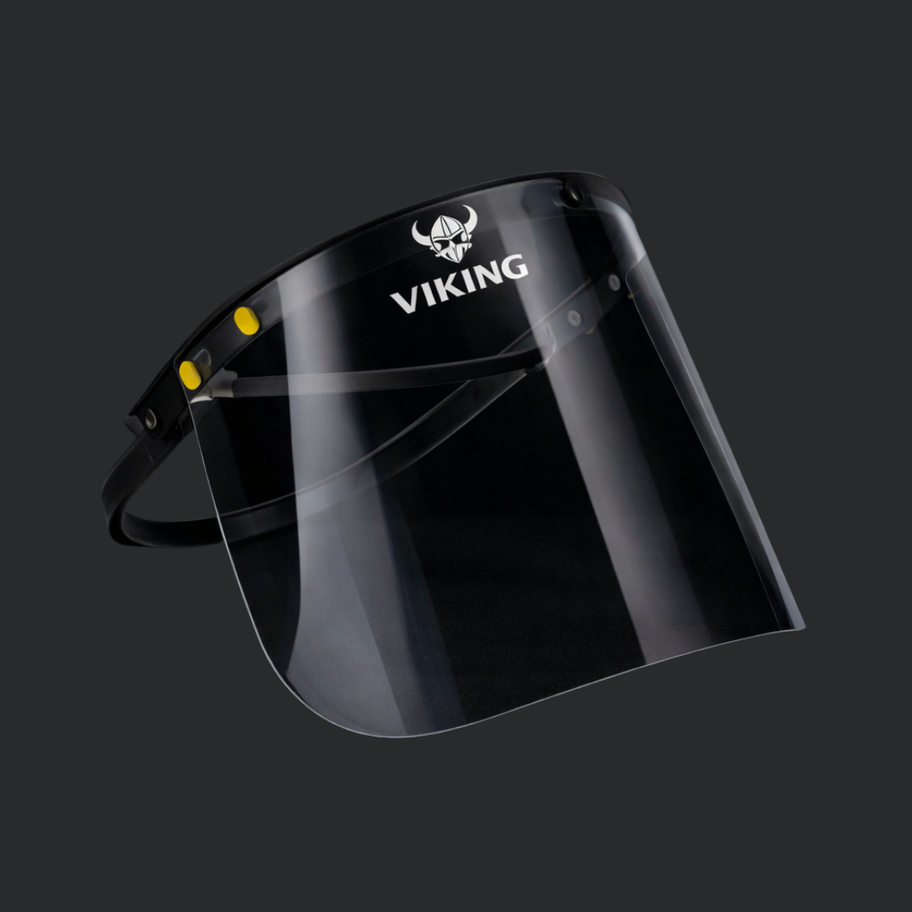 Full Face Shield for Chemical Blocking Front View