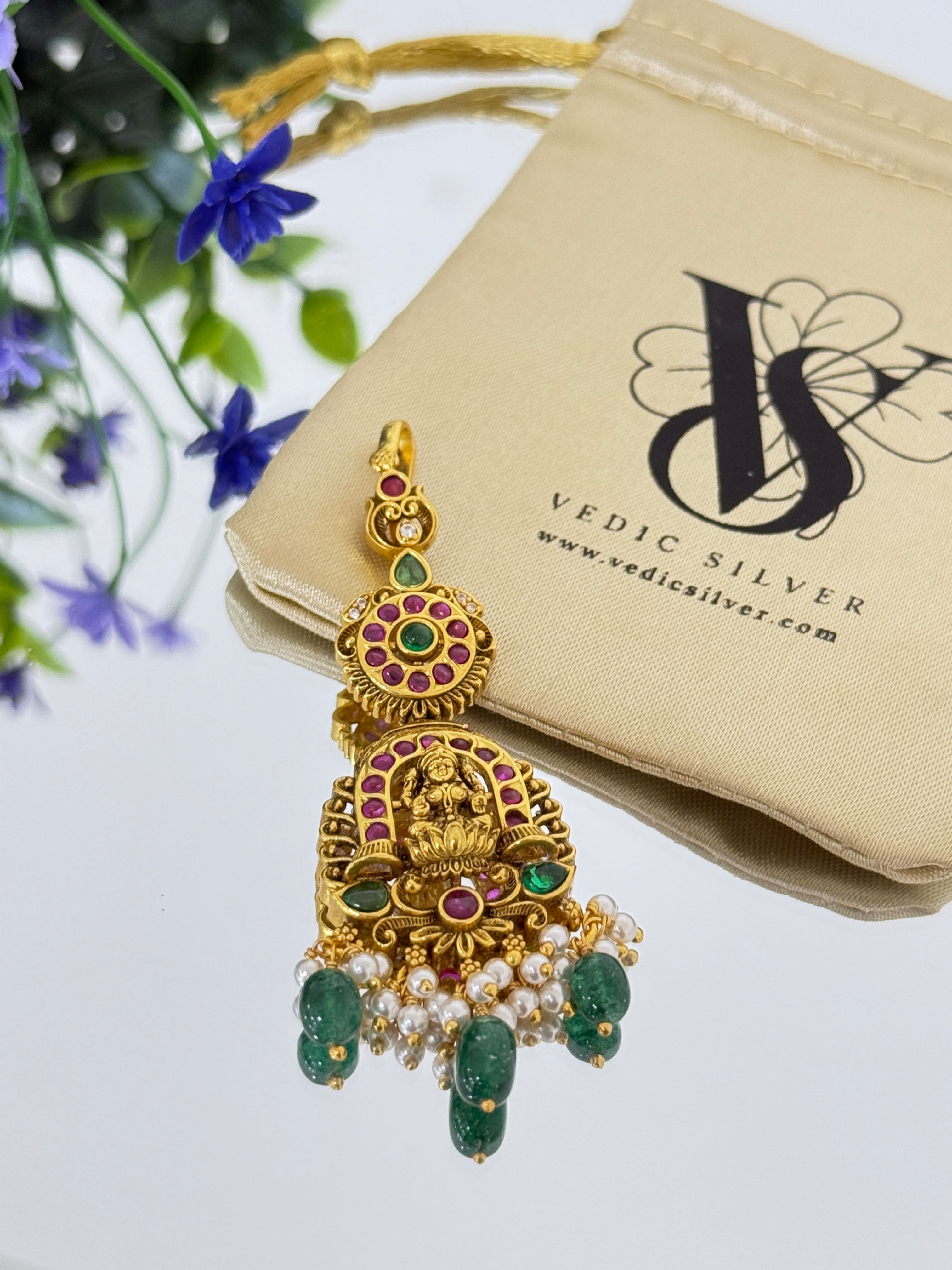 92.5 Silver Maang Tikka