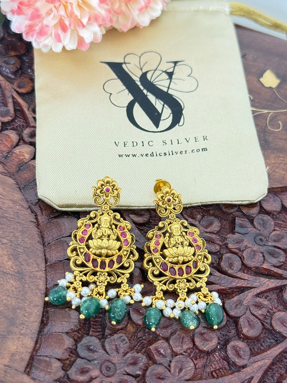 Thumbnail: Ganesha Gem Pendant Set