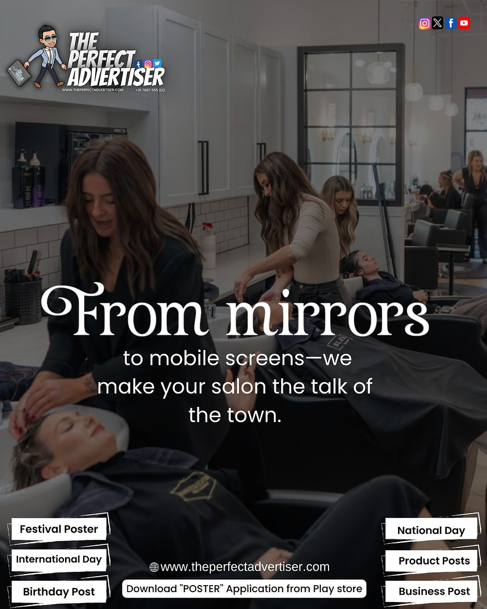 Why Every Beauty Salon Needs Daily Digital Posters — The Secret to Becoming the Most Trusted Salon in Town