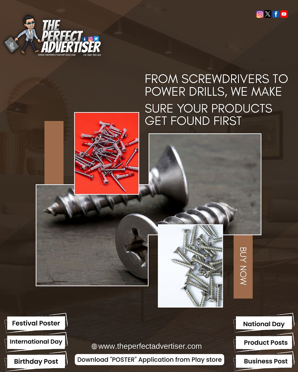 Tired of Rusty Marketing? How Daily Digital Posters Can Hammer Home More Sales for Your Hardware Shop!