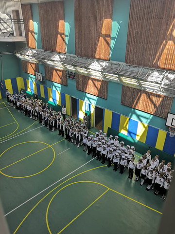 Ежегодный смотр строя и песни!