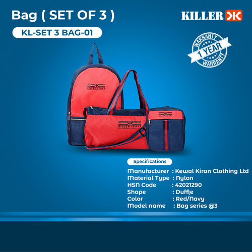 KILLER SET OF 3 TRAVEL SET