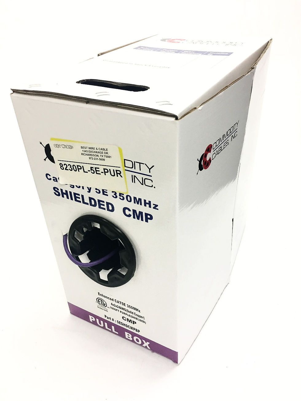 Thumbnail: 1000/500 FT VOICE AND DATA CABLE - CAT 5E PLENUM
