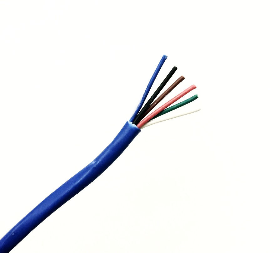 Miniatura: 22 AWG 6 CONDUCTOR NO SHIELD BLUE