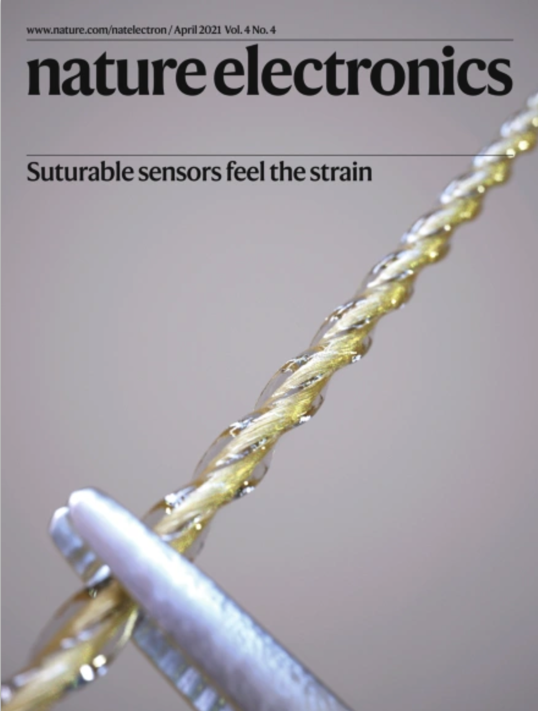 Cover Paper in Nature Electronics!