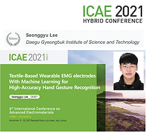 Silver poster prize award for Seonggyu