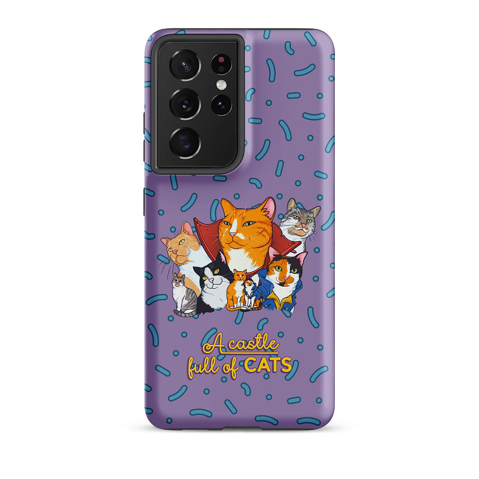 Thumbnail: Tough case for Samsung® - A Castle Full of Cats