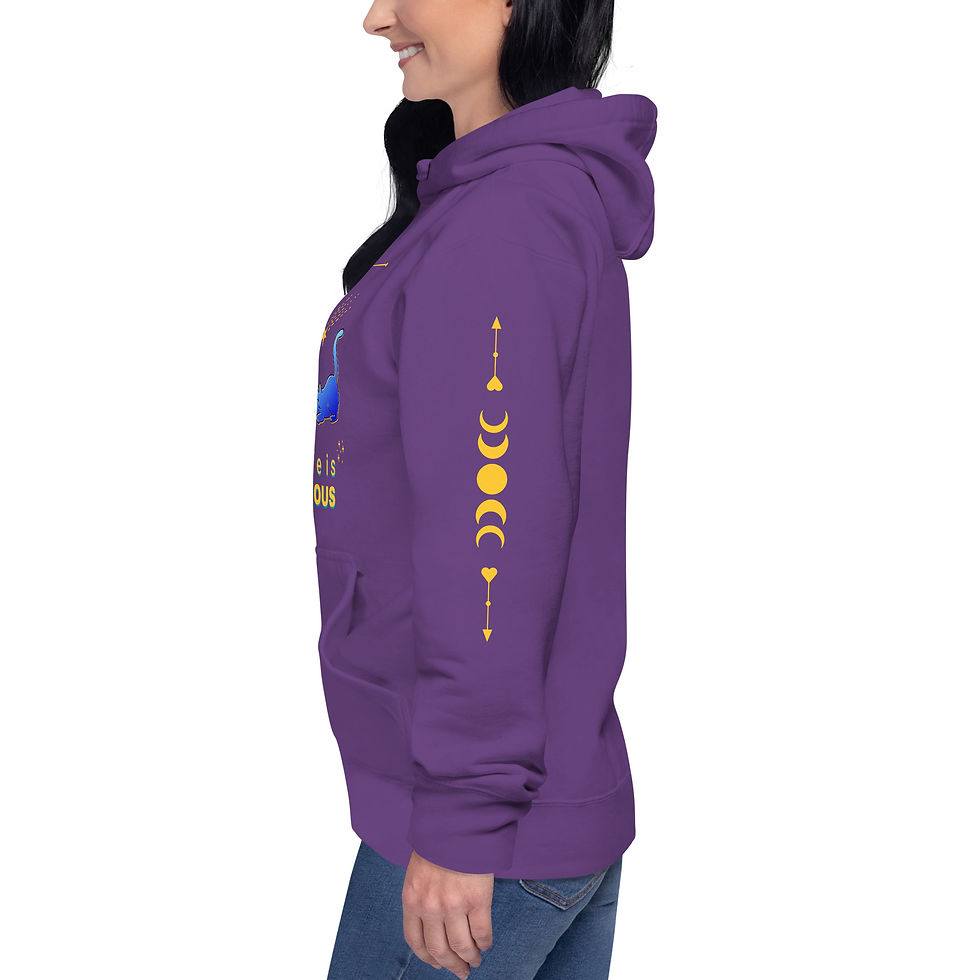Thumbnail: Unisex Hoodie - All Life is Precious