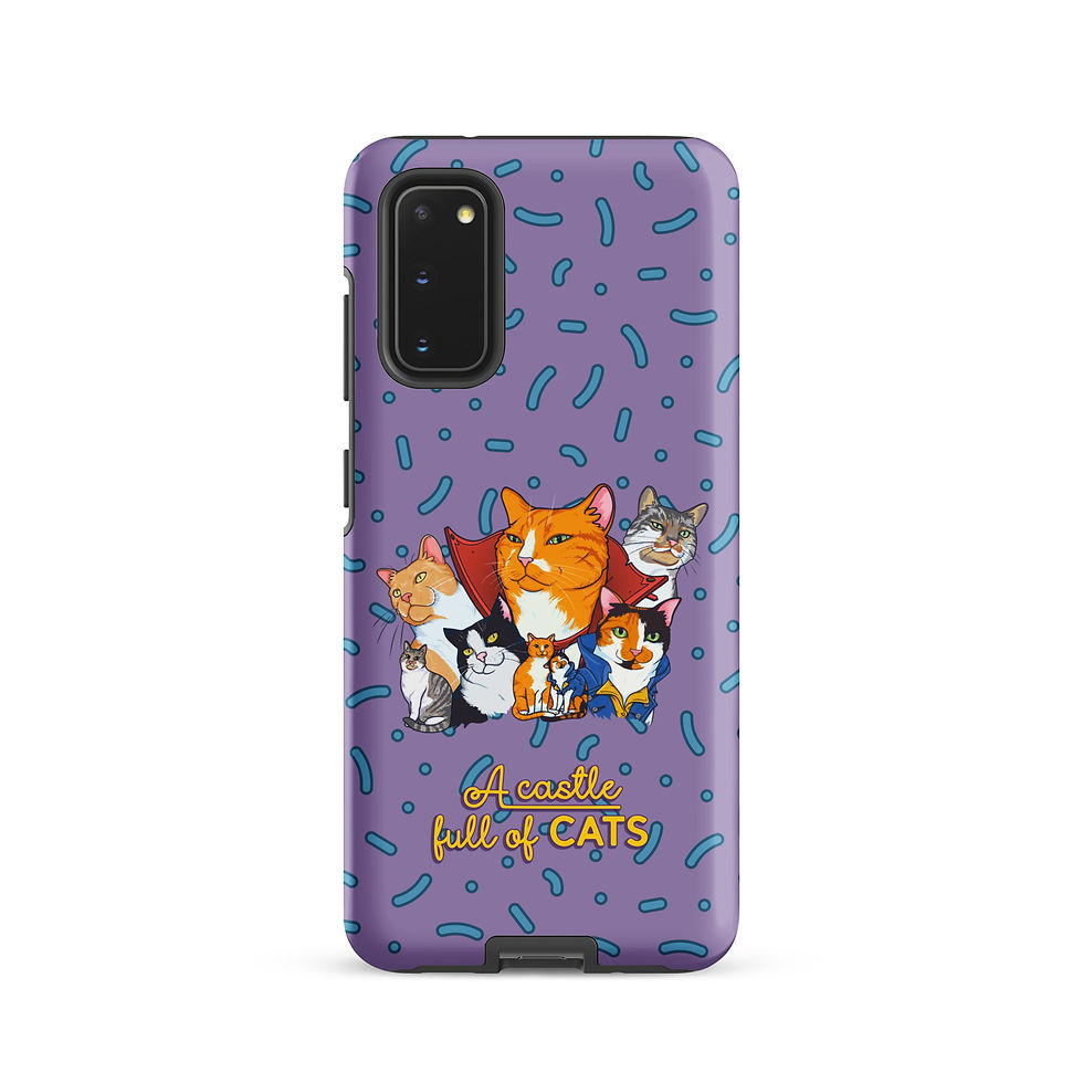 Thumbnail: Tough case for Samsung® - A Castle Full of Cats