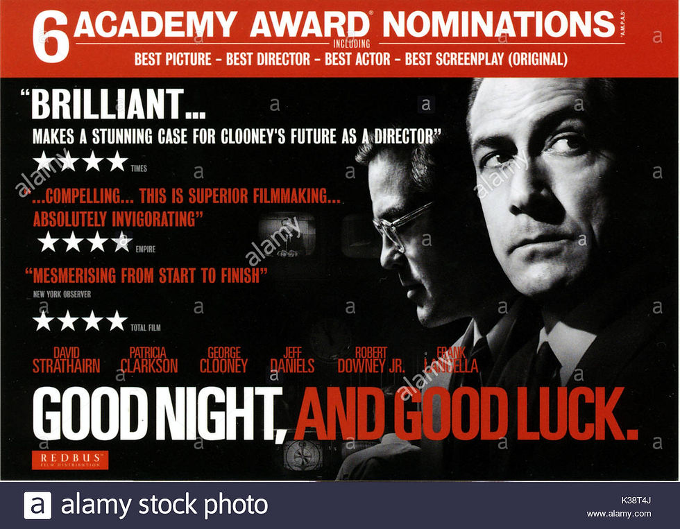 Good Night, and Good Luck (Screenplay)