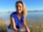 Kneeling by the shore | Marketa The Healer