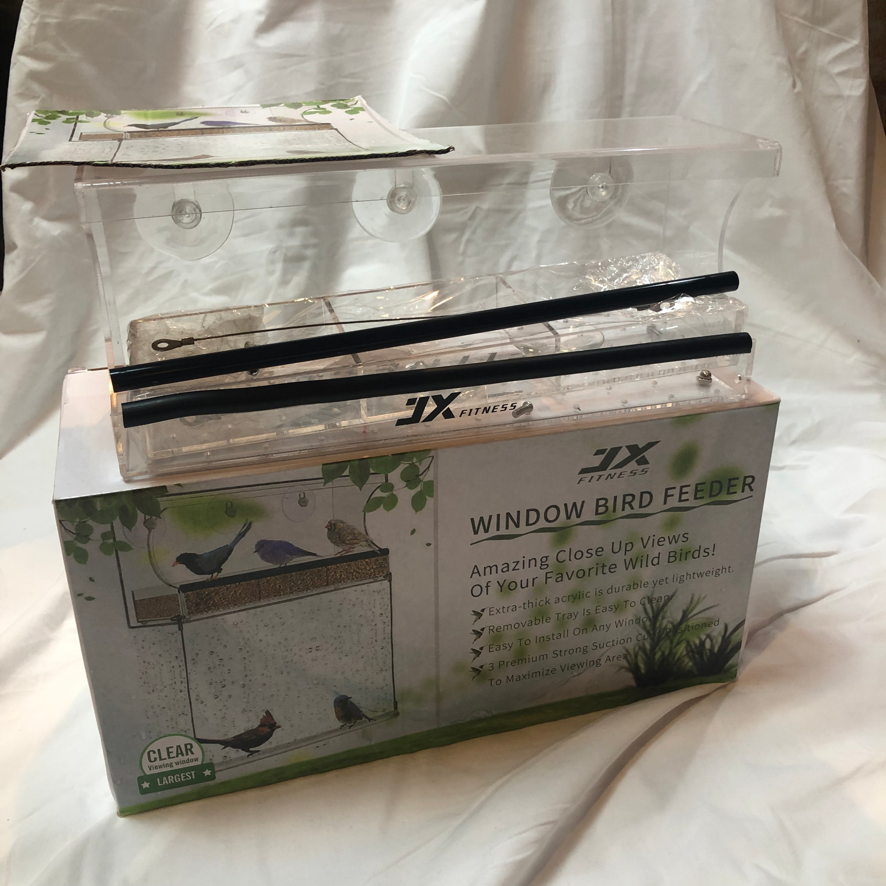 Bird Feeder for window gazing, hope & joy