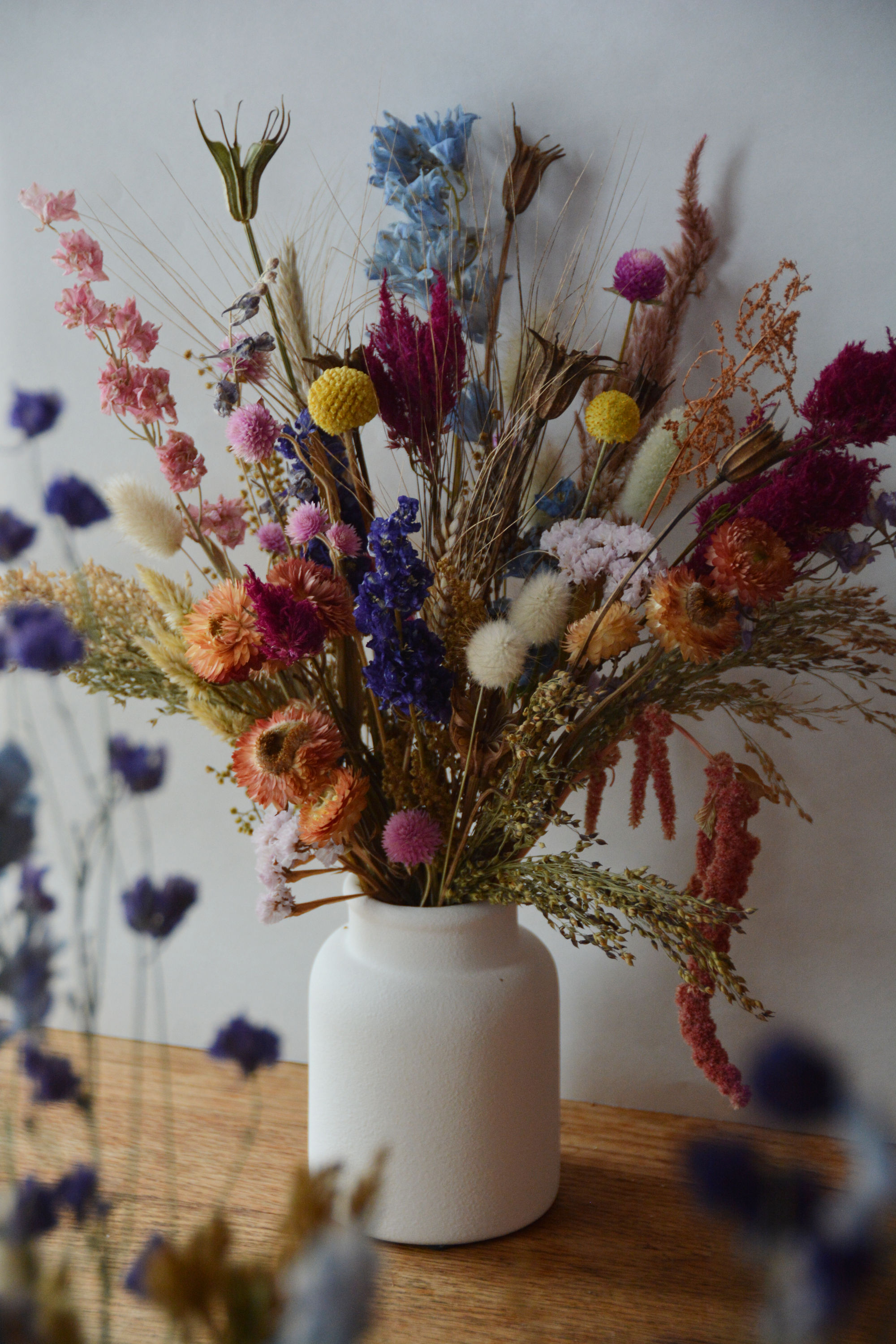 Everlasting Sweetness: Dried Floral Arrangment