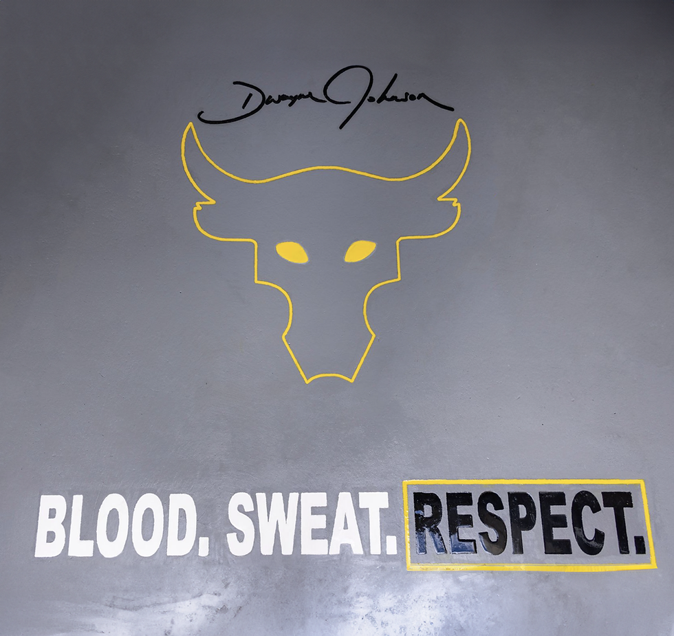 Gym Inspirational quotes - Concrete Engraving Australia