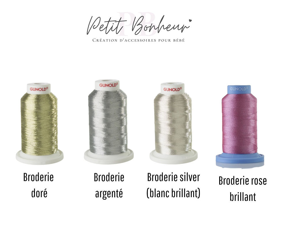 Miniature : Lot de 2 bavoirs garçon gaze de coton pois doré / imprimé  ♡