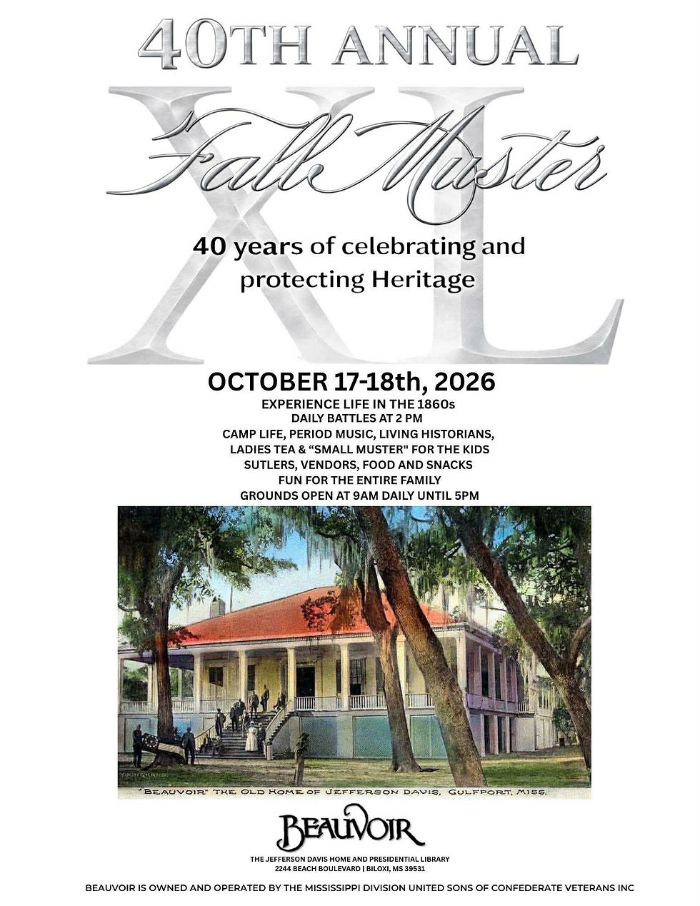 XL Fall Muster Poster 2026.jpeg