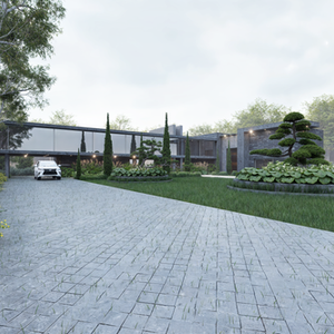 Renders para Casa Laos