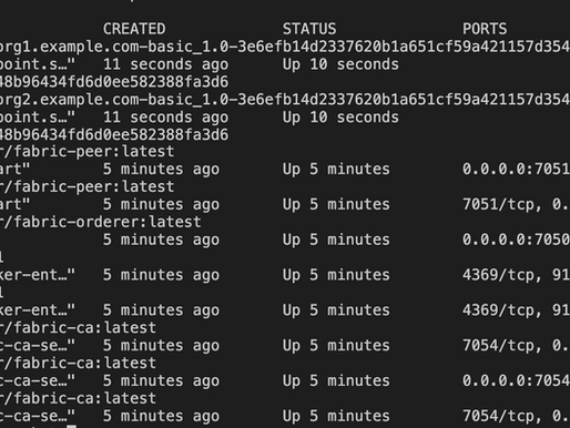 Setting up your Mac to use Hyperledger Fabric 2.x and start your first network