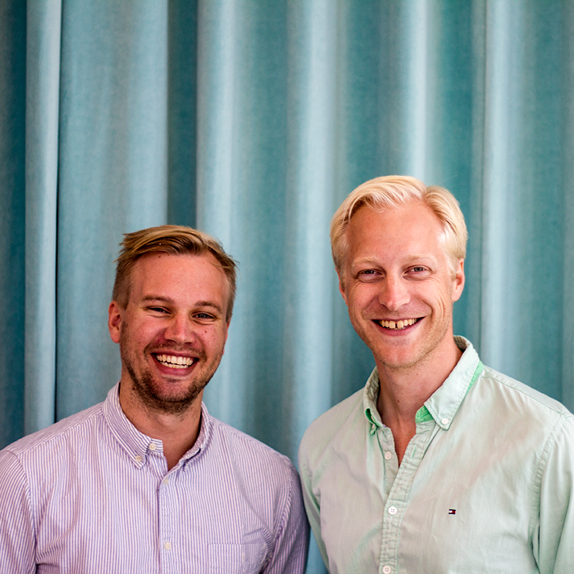 Eric Andersson och Christian Ramel på Memlin.