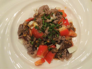 ドイツ語圏の特産品!牛肉サラダ