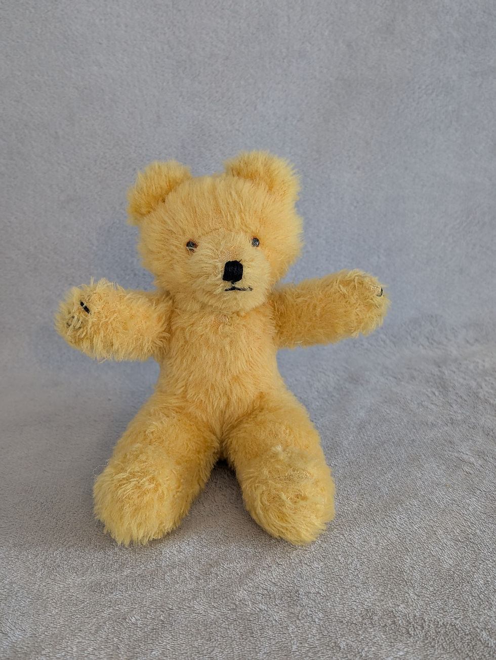 Thumbnail: 1960s Wendy Boston Small Yellow Teddy Bear