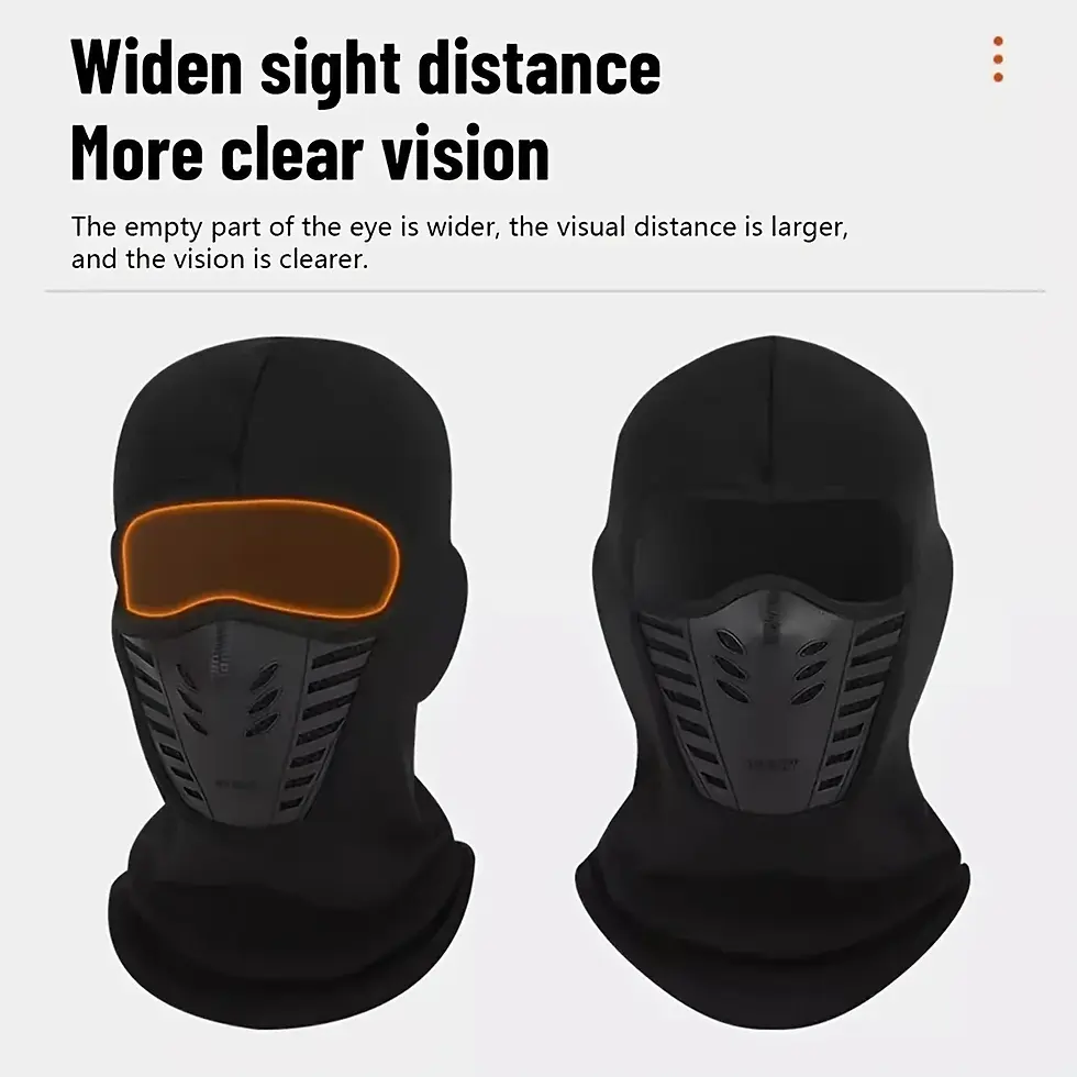 Miniatura: Winter Ski Mask Balaclava Face Cover Windproof and Warm