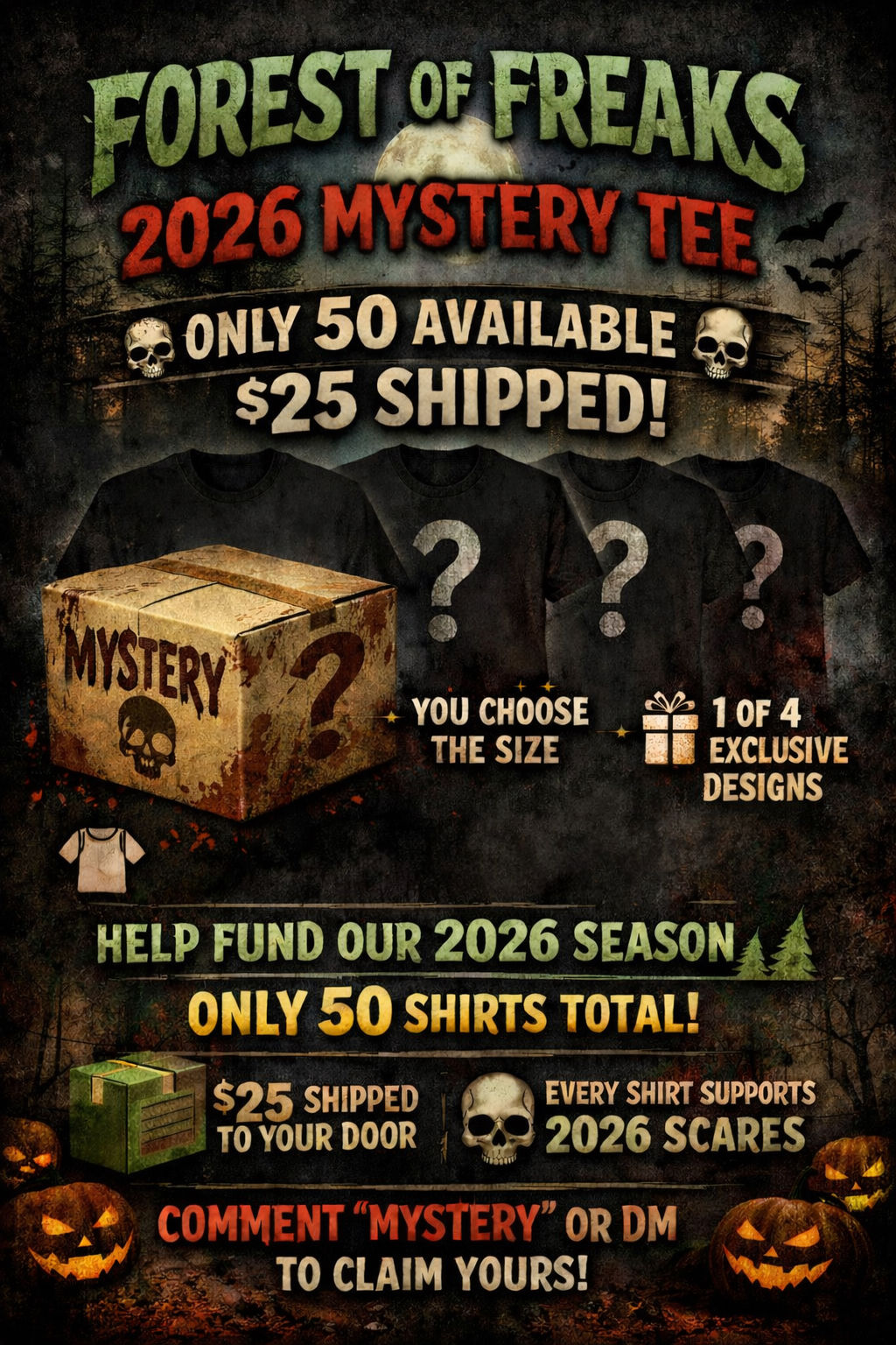 Forest Of Freaks mystery box