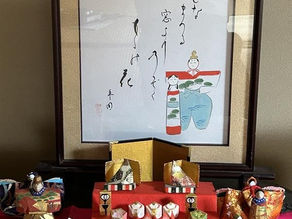 雛のしつらえ