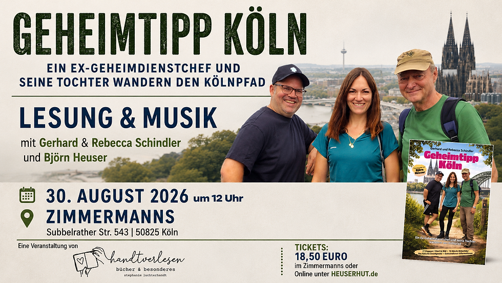 Geheimtipp Köln - Lesung & Musik
