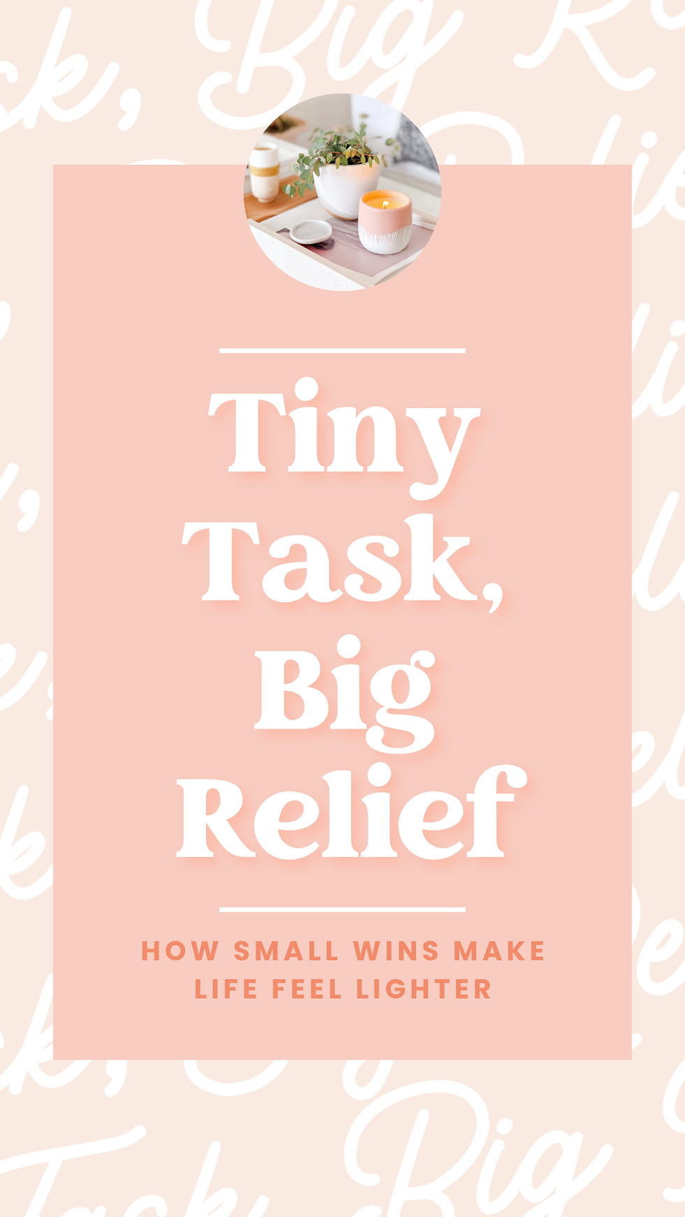 small tasks for big impact